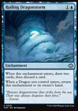 Roiling Dragonstorm⁣ - Tarkir: Dragonstorm⁣ (Uncommon)⁣ [55]
