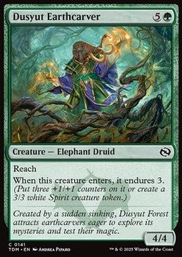 Dusyut Earthcarver⁣ - Tarkir: Dragonstorm⁣ (Common)⁣ [141]