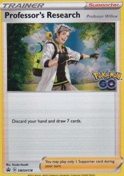 Professor's Research - Professor Willow⁣ - SWSH Black Star Promos⁣ (Promo)⁣ [178]
