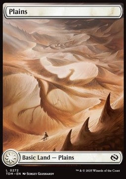 Plains (V.1)⁣ - Tarkir: Dragonstorm⁣ (Land)⁣ [272]