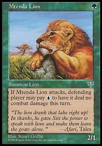 Mtenda Lion⁣ - Mirage⁣ (Common)