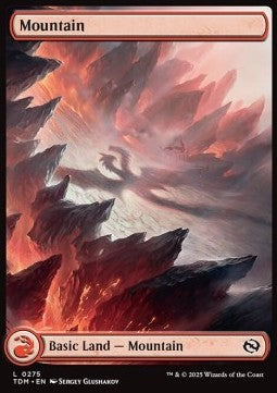 Mountain (V.1)⁣ - Tarkir: Dragonstorm⁣ (Land)⁣ [275]