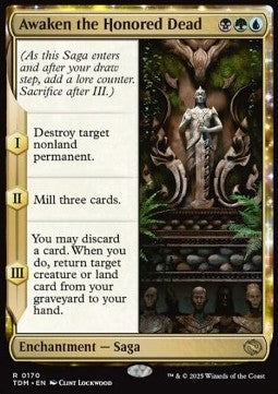 Awaken the Honored Dead⁣ - Tarkir: Dragonstorm⁣ (Rare)⁣ [170]
