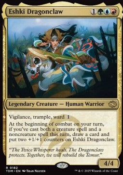 Eshki Dragonclaw⁣ - Tarkir: Dragonstorm⁣ (Rare)⁣ [182]