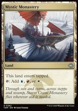 Mystic Monastery⁣ - Tarkir: Dragonstorm⁣ (Uncommon)⁣ [262]