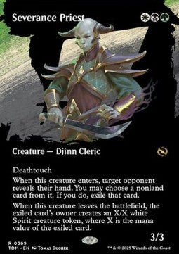 Severance Priest⁣ - Tarkir: Dragonstorm: Extras⁣ (Rare)⁣ [369]