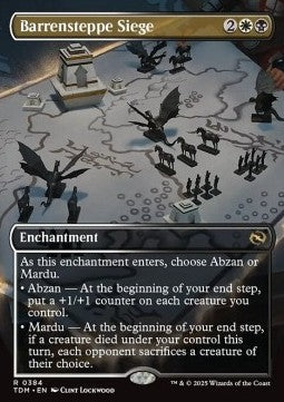 Barrensteppe Siege⁣ - Tarkir: Dragonstorm: Extras⁣ (Rare)⁣ [384]