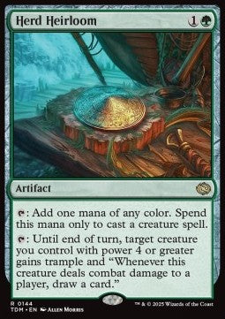 Herd Heirloom⁣ - Tarkir: Dragonstorm⁣ (Rare)⁣ [144]