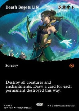 Death Begets Life (V.1)⁣ - Tarkir: Dragonstorm: Extras⁣ (Mythic)⁣ [354]