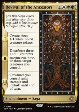 Revival of the Ancestors⁣ - Tarkir: Dragonstorm⁣ (Rare)⁣ [218]