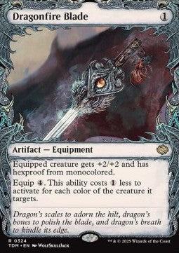 Dragonfire Blade⁣ - Tarkir: Dragonstorm: Extras⁣ (Rare)⁣ [324]