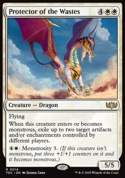 Protector of the Wastes - Commander: Tarkir: Dragonstorm (Rare) [TDC-14]