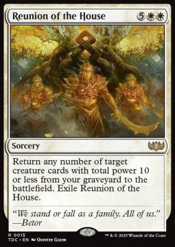 Reunion of the House - Commander: Tarkir: Dragonstorm (Rare) [TDC-15]