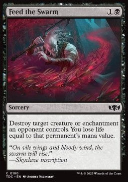 Feed the Swarm - Commander: Tarkir: Dragonstorm (Common) [TDC-180]