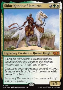 Sidar Kondo of Jamuraa - Commander: Tarkir: Dragonstorm (Mythic) [TDC-303]