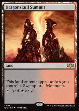Dragonskull Summit - Commander: Tarkir: Dragonstorm (Rare) [TDC-357]