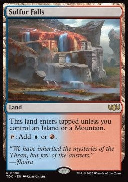 Sulfur Falls - Commander: Tarkir: Dragonstorm (Rare) [TDC-396]