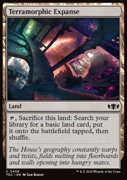 Terramorphic Expanse - Commander: Tarkir: Dragonstorm (Common) [TDC-408]