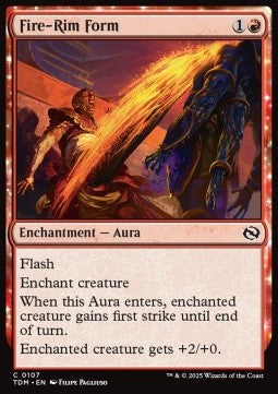 Fire-Rim Form⁣ - Tarkir: Dragonstorm⁣ (Common)⁣ [107]