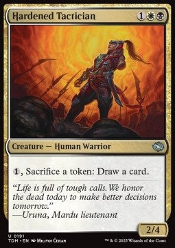 Hardened Tactician⁣ - Tarkir: Dragonstorm⁣ (Uncommon)⁣ [191]