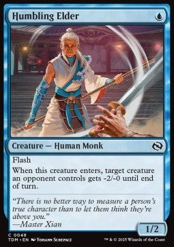 Humbling Elder⁣ - Tarkir: Dragonstorm⁣ (Common)⁣ [48]
