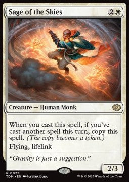 Sage of the Skies⁣ - Tarkir: Dragonstorm⁣ (Rare)⁣ [22]