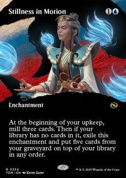 Stillness in Motion - Tarkir: Dragonstorm: Extras (Rare) [XTDM-334]