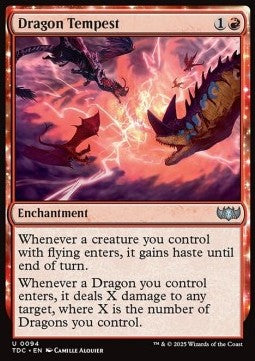 Dragon Tempest - Commander: Tarkir: Dragonstorm (Uncommon) [TDC-94]