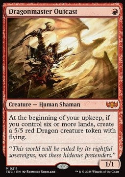 Dragonmaster Outcast - Commander: Tarkir: Dragonstorm (Mythic) [TDC-211]