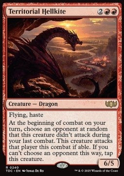 Territorial Hellkite - Commander: Tarkir: Dragonstorm (Rare) [TDC-240]