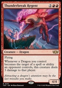 Thunderbreak Regent - Commander: Tarkir: Dragonstorm (Rare) [TDC-241]