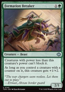 Formation Breaker⁣ - Tarkir: Dragonstorm⁣ (Uncommon)⁣ [143]
