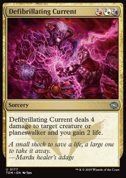 Defibrillating Current⁣ - Tarkir: Dragonstorm⁣ (Uncommon)⁣ [177]