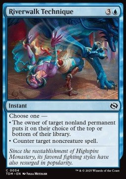 Riverwalk Technique⁣ - Tarkir: Dragonstorm⁣ (Common)⁣ [54]