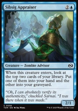 Sibsig Appraiser⁣ - Tarkir: Dragonstorm⁣ (Common)⁣ [56]