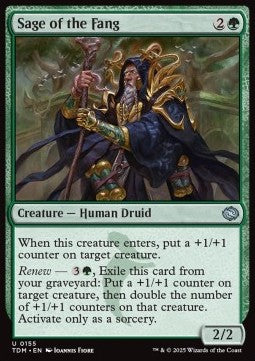 Sage of the Fang⁣ - Tarkir: Dragonstorm⁣ (Uncommon)⁣ [155]