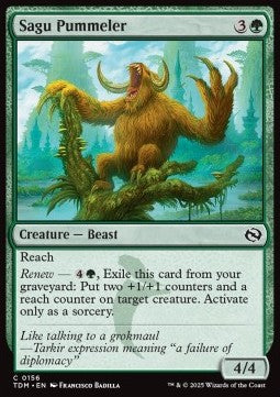 Sagu Pummeler⁣ - Tarkir: Dragonstorm⁣ (Common)⁣ [156]