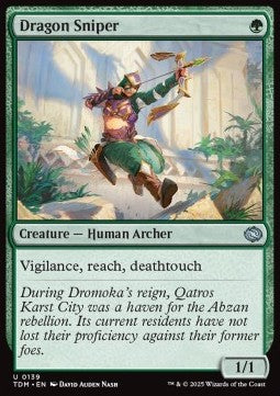 Dragon Sniper⁣ - Tarkir: Dragonstorm⁣ (Uncommon)⁣ [139]