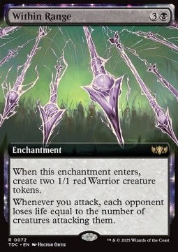 Within Range⁣ - Commander: Tarkir: Dragonstorm: Extras⁣ (Rare)⁣ [72]