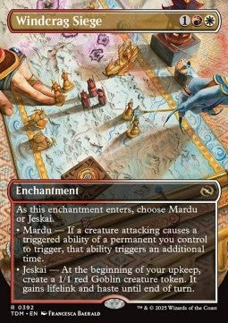 Windcrag Siege⁣ - Tarkir: Dragonstorm: Extras⁣ (Rare)⁣ [392]