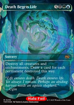 Death Begets Life (V.3)⁣ - Tarkir: Dragonstorm: Extras⁣ (Mythic)⁣ [416]