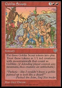 Goblin Scouts⁣ - Mirage⁣ (Uncommon)