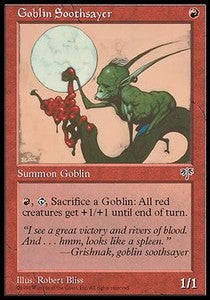 Goblin Soothsayer⁣ - Mirage⁣ (Uncommon)