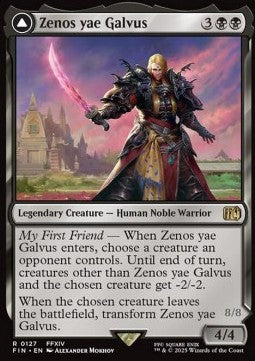 Zenos yae Galvus // Shinryu, Transcendent Rival⁣ - Magic: The Gathering - FINAL FANTASY⁣ (Rare)⁣ [127]