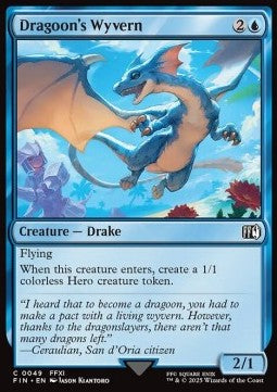 Dragoon's Wyvern⁣ - Magic: The Gathering - FINAL FANTASY⁣ (Common)⁣ [49]