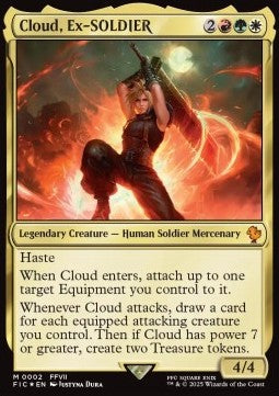 Cloud, Ex-SOLDIER⁣ - Commander: Magic: The Gathering - FINAL FANTASY⁣ (Mythic)⁣ [2]