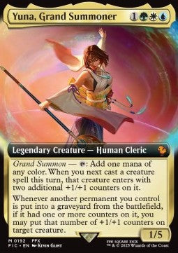 Yuna, Grand Summoner (V.1)⁣ - Commander: Magic: The Gathering - FINAL FANTASY: Extras⁣ (Mythic)⁣ [192]