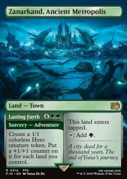 Zanarkand, Ancient Metropolis // Lasting Fayth⁣ - Magic: The Gathering - FINAL FANTASY: Extras⁣ (Rare)⁣ [314]