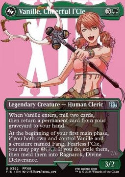 Vanille, Cheerful l'Cie // Ragnarok, Divine Deliverance (V.1)⁣ - Magic: The Gathering - FINAL FANTASY: Extras⁣ (Uncommon)⁣ [392]