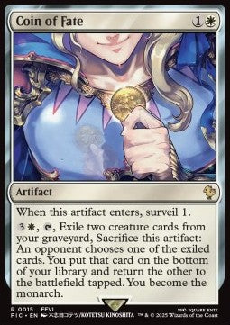 Coin of Fate⁣ - Commander: Magic: The Gathering - FINAL FANTASY⁣ (Rare)⁣ [15]